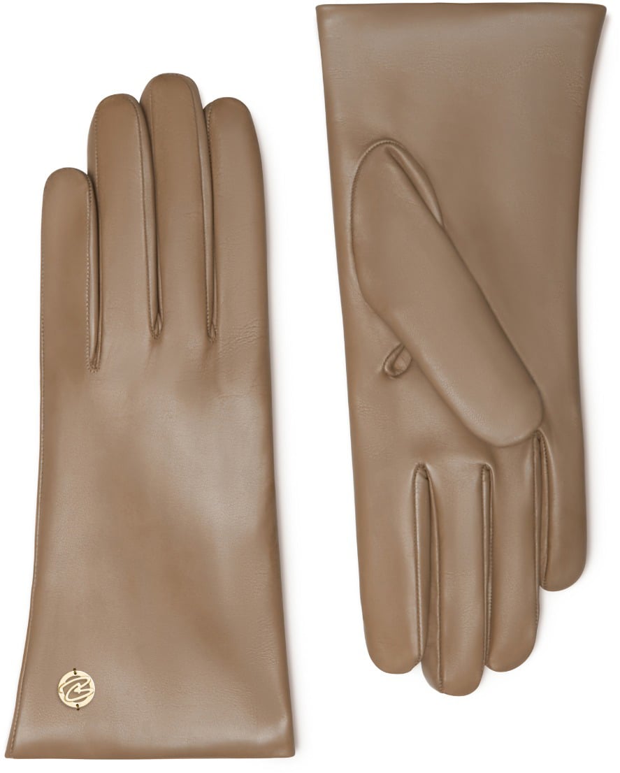 Isabel Bernard Honoré Eleanor Geitenleer Handschoenen Taupe