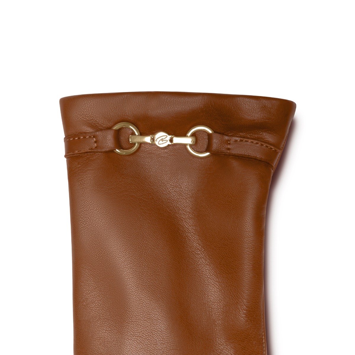 Isabel Bernard Honoré Marcelia Geitenleer Handschoenen Bruin
