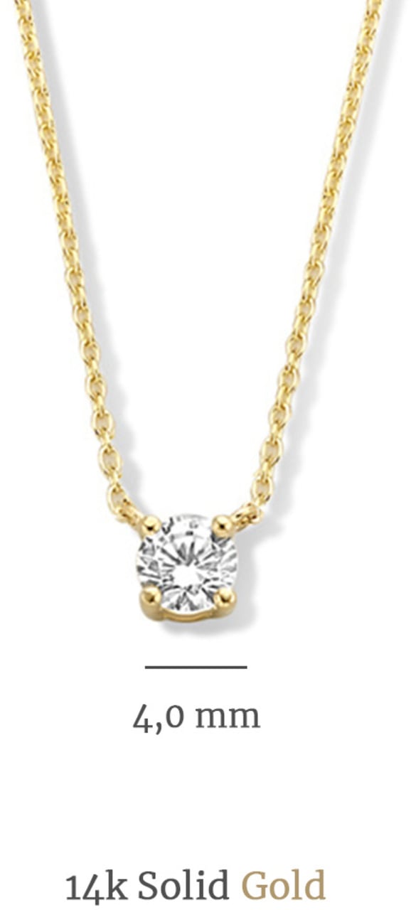 Isabel Bernard Cadeau d'Isabel Gift Set met Zirkonia Goud