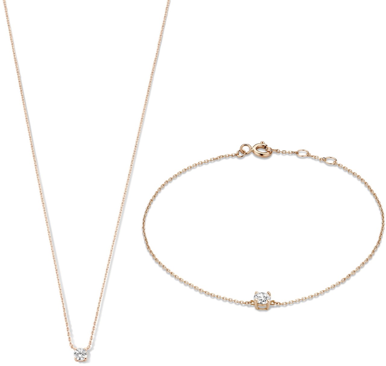 Isabel Bernard Cadeau d'Isabel Gift Set met Zirkonia Roze