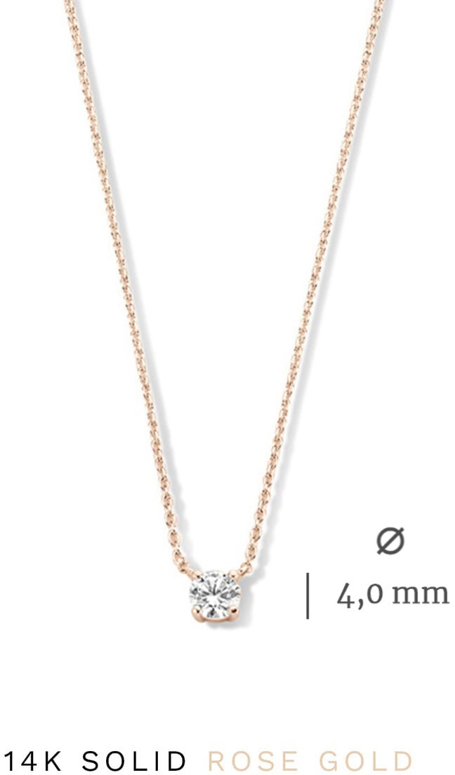 Isabel Bernard Cadeau d'Isabel Gift Set met Zirkonia Roze
