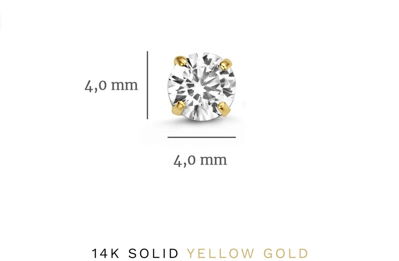 Isabel Bernard Cadeau d'Isabel Gift Set met Zirkonia Goud