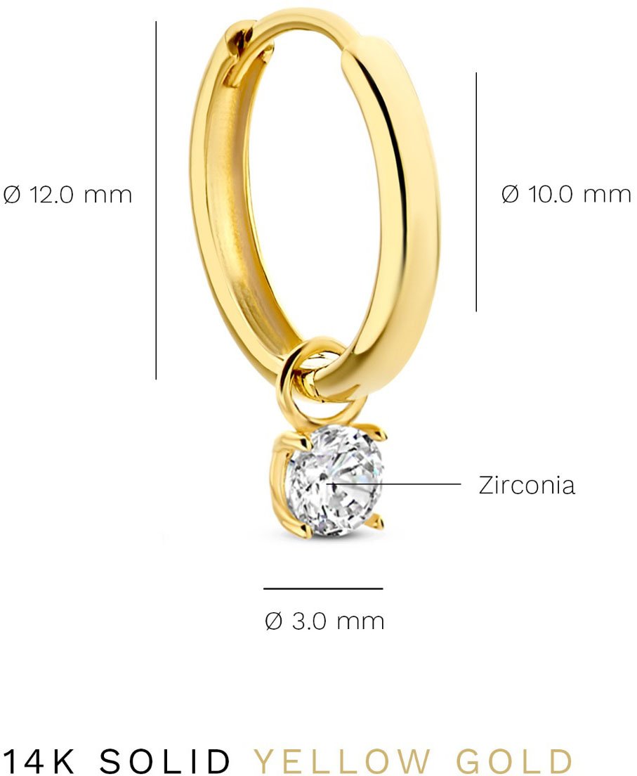 Isabel Bernard Cadeau d'Isabel Gift Set met Zirkonia Goud