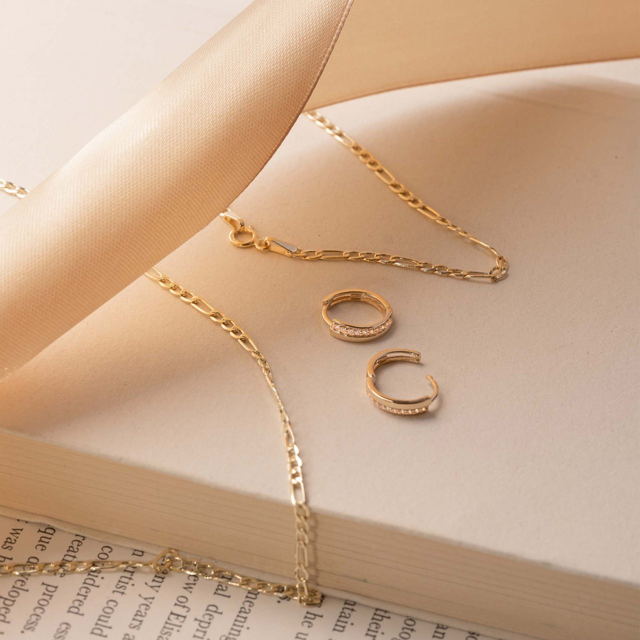 Isabel Bernard Cadeau d'Isabel Gift Set met Zirkonia Goud