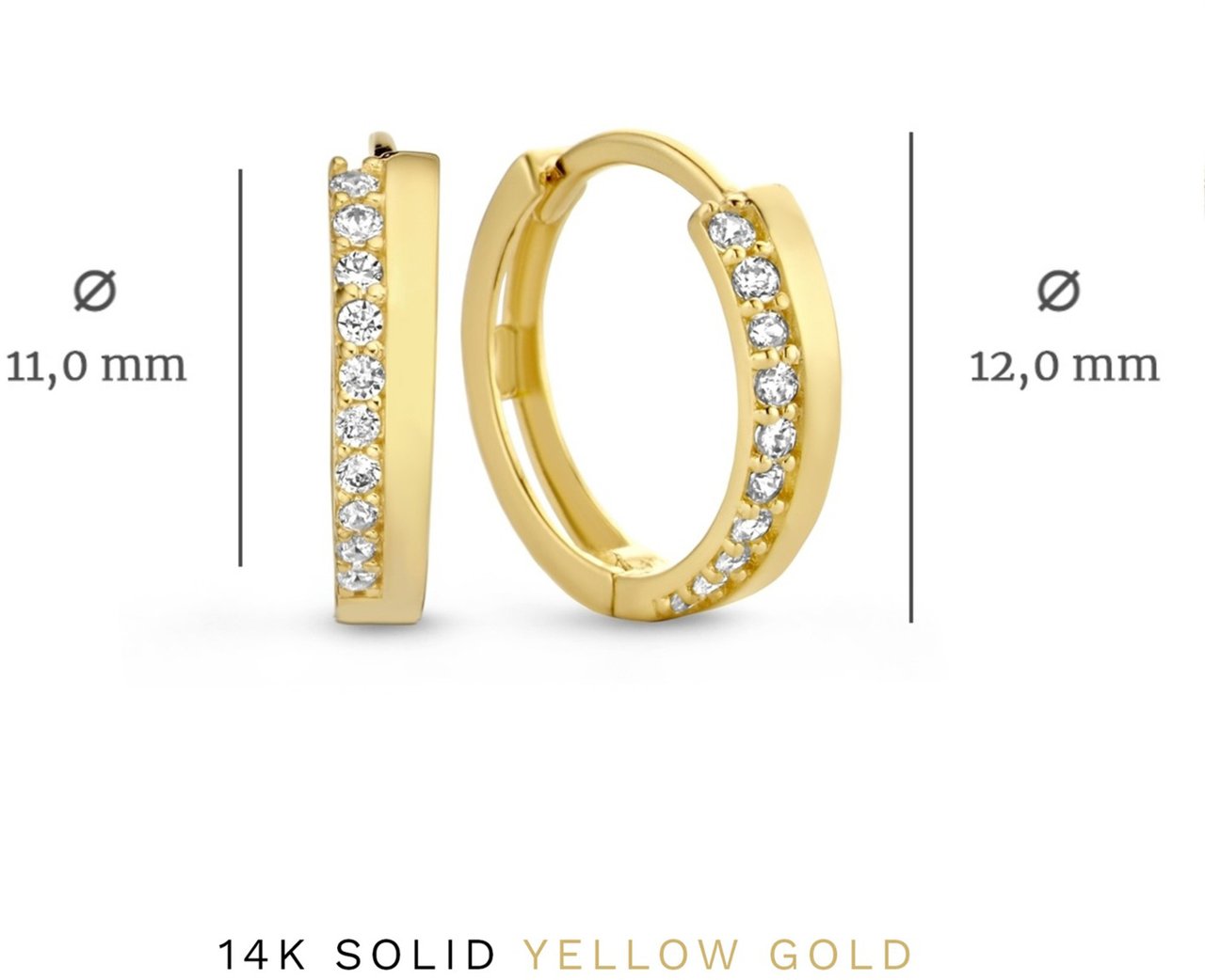 Isabel Bernard Cadeau d'Isabel Gift Set met Zirkonia Goud