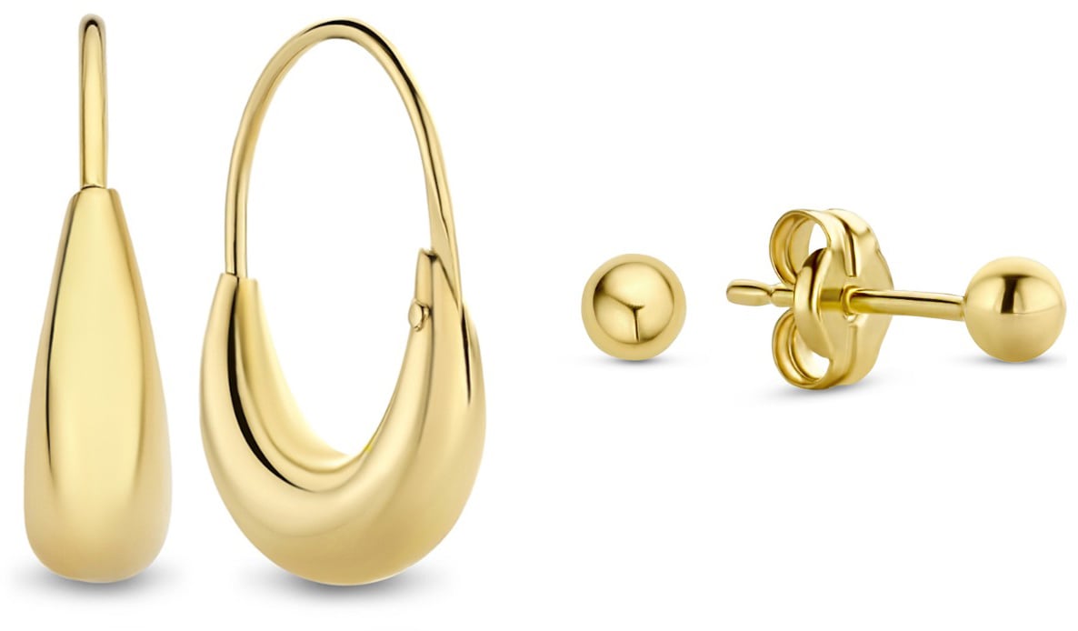 Isabel Bernard Cadeau d'Isabel Gift Set met Zirkonia Goud