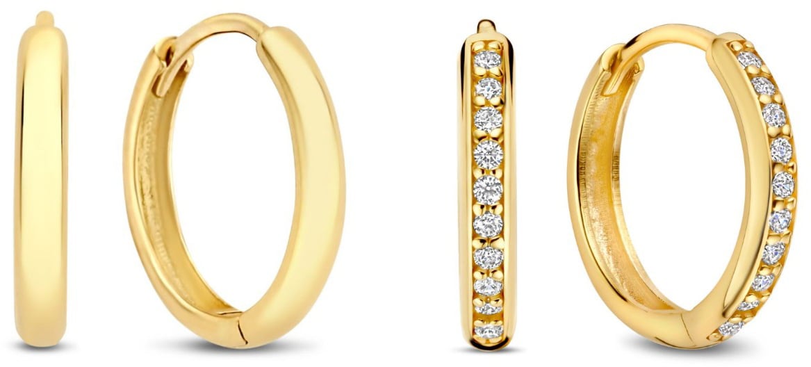 Isabel Bernard Cadeau d'Isabel Gift Set met Zirkonia Goud