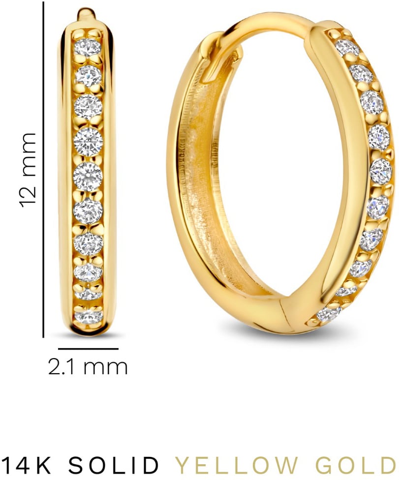 Isabel Bernard Cadeau d'Isabel Gift Set met Zirkonia Goud