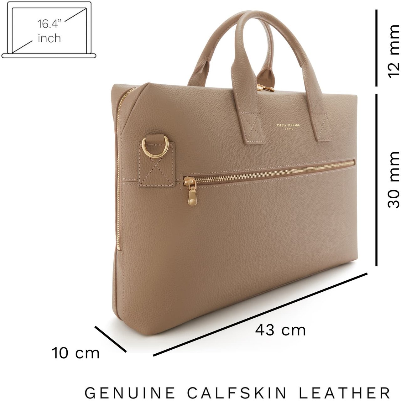 Isabel Bernard Honoré Anique - Tas - Taupe Taupe