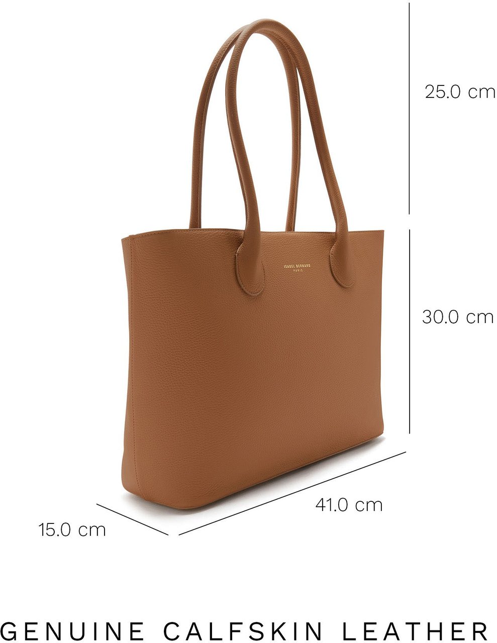 Isabel Bernard Honoré Lysanne - Tas - Cognac Neutraal