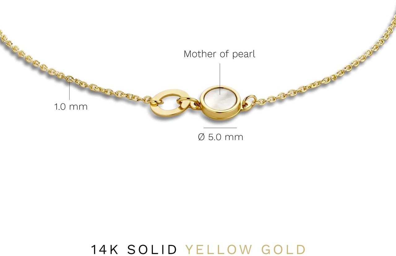 Isabel Bernard Belleville Nova - Armband - Goud Goud