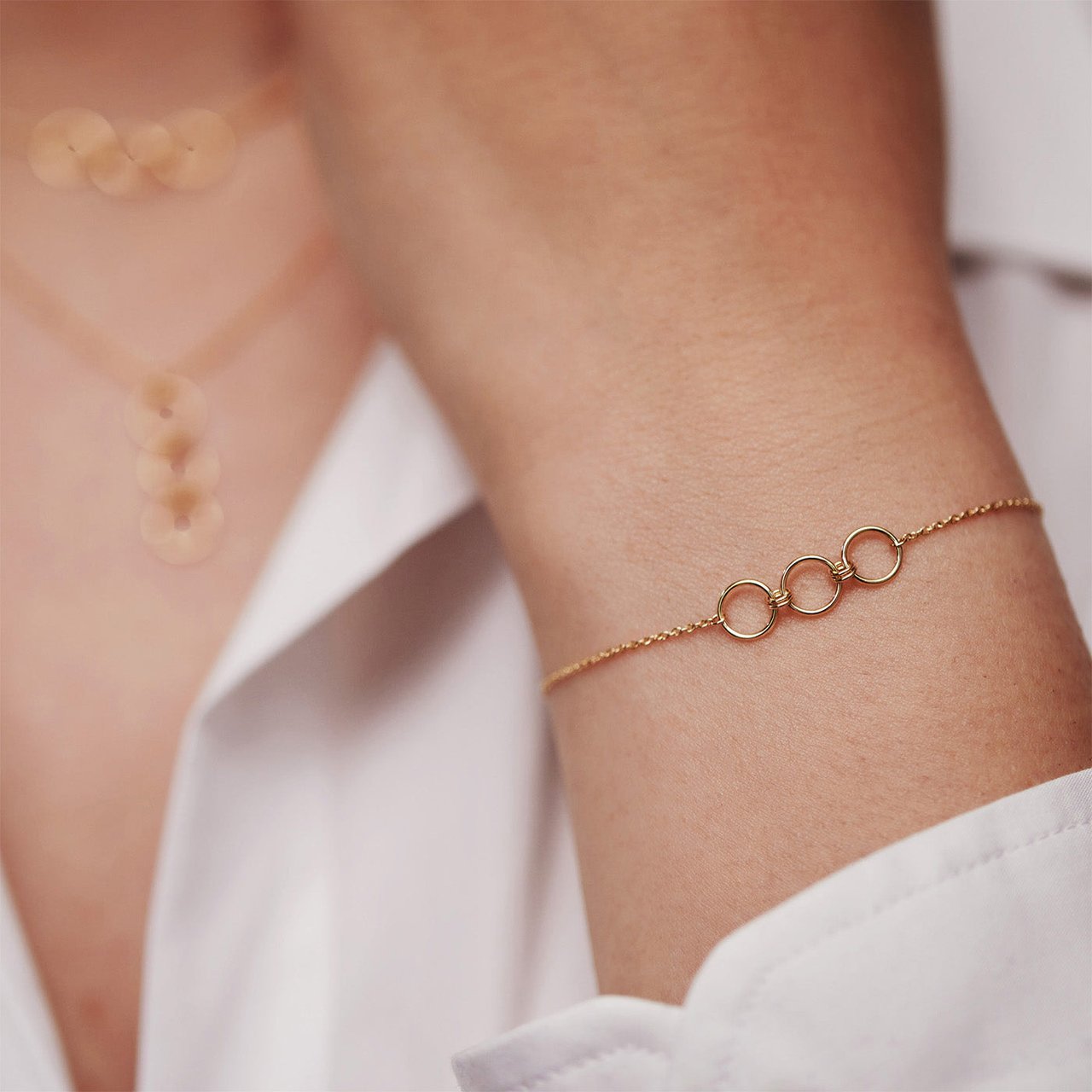 Isabel Bernard Belleville Anna - Armband - Goud Goud