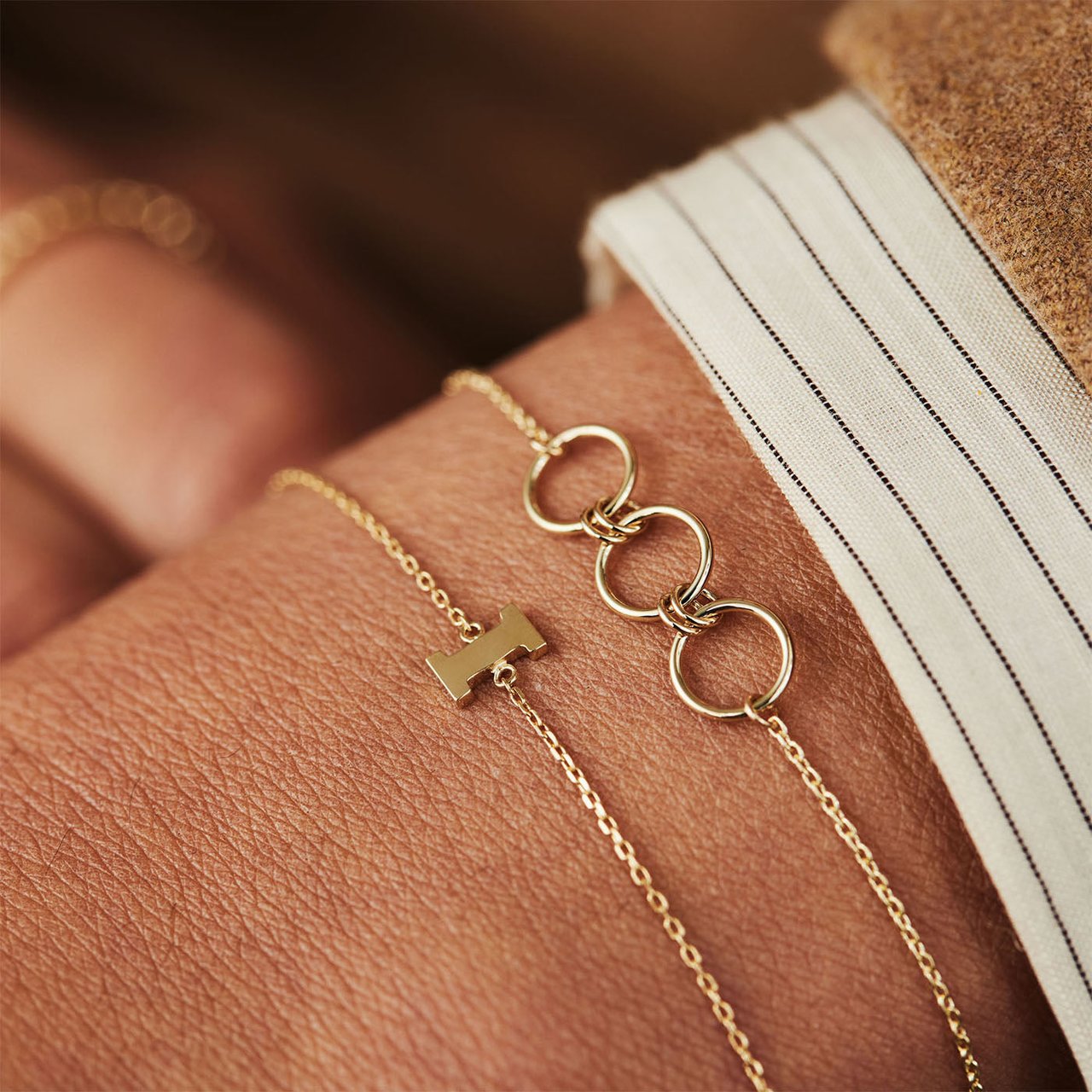 Isabel Bernard Belleville Anna - Armband - Goud Goud