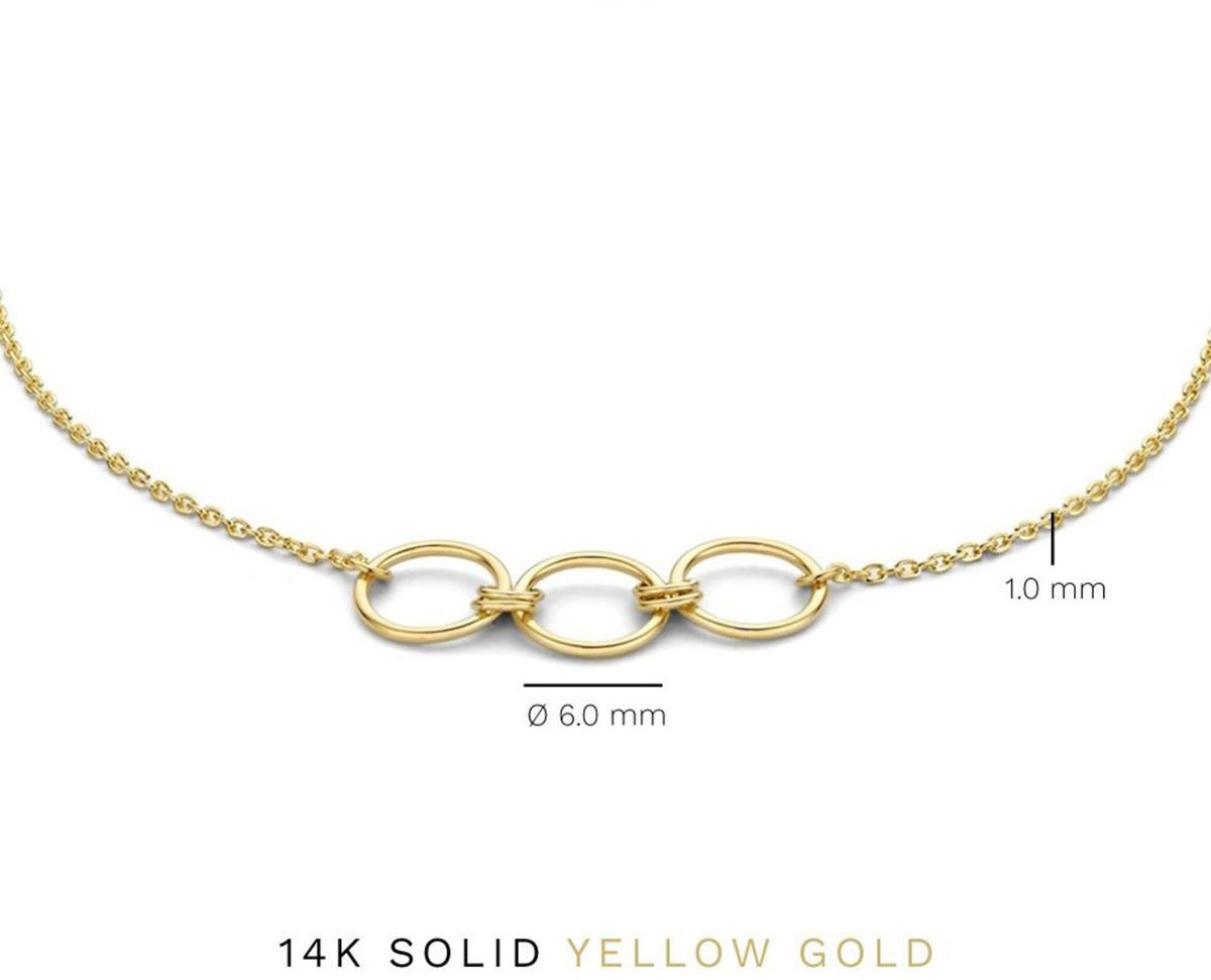 Isabel Bernard Belleville Anna - Armband - Goud Goud