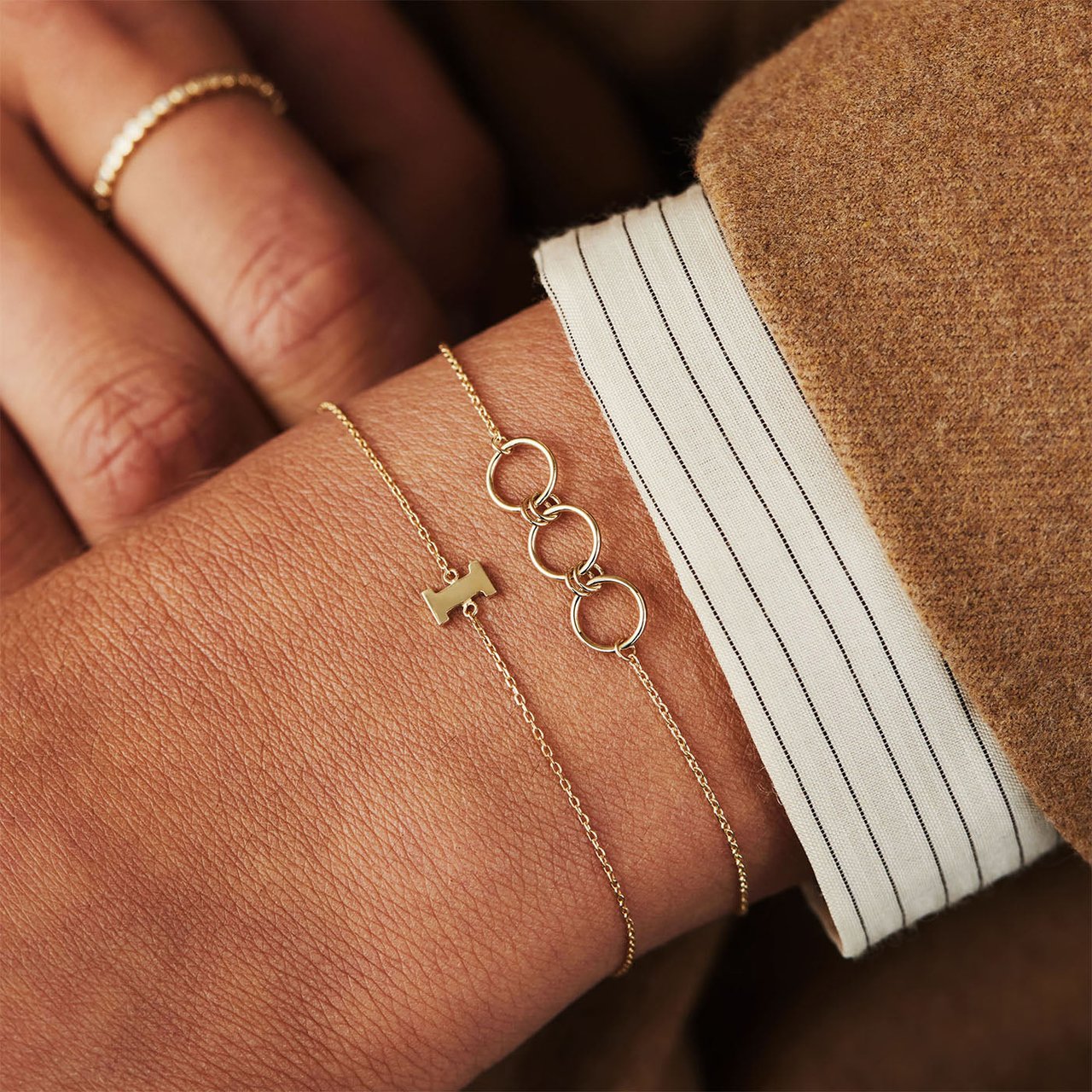 Isabel Bernard Belleville Anna - Armband - Goud Goud