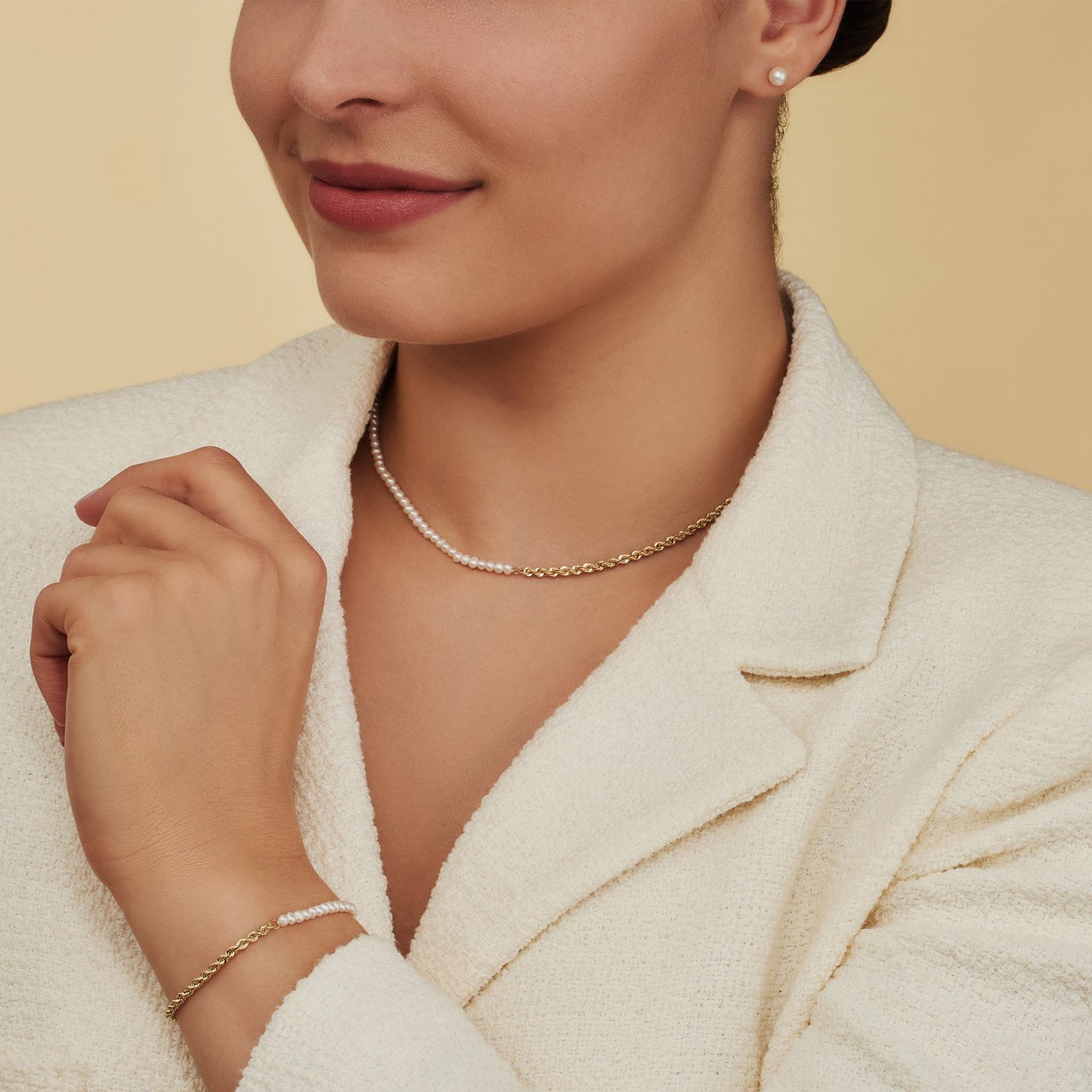 Isabel Bernard Belleville Nova - Armband - Goud Goud
