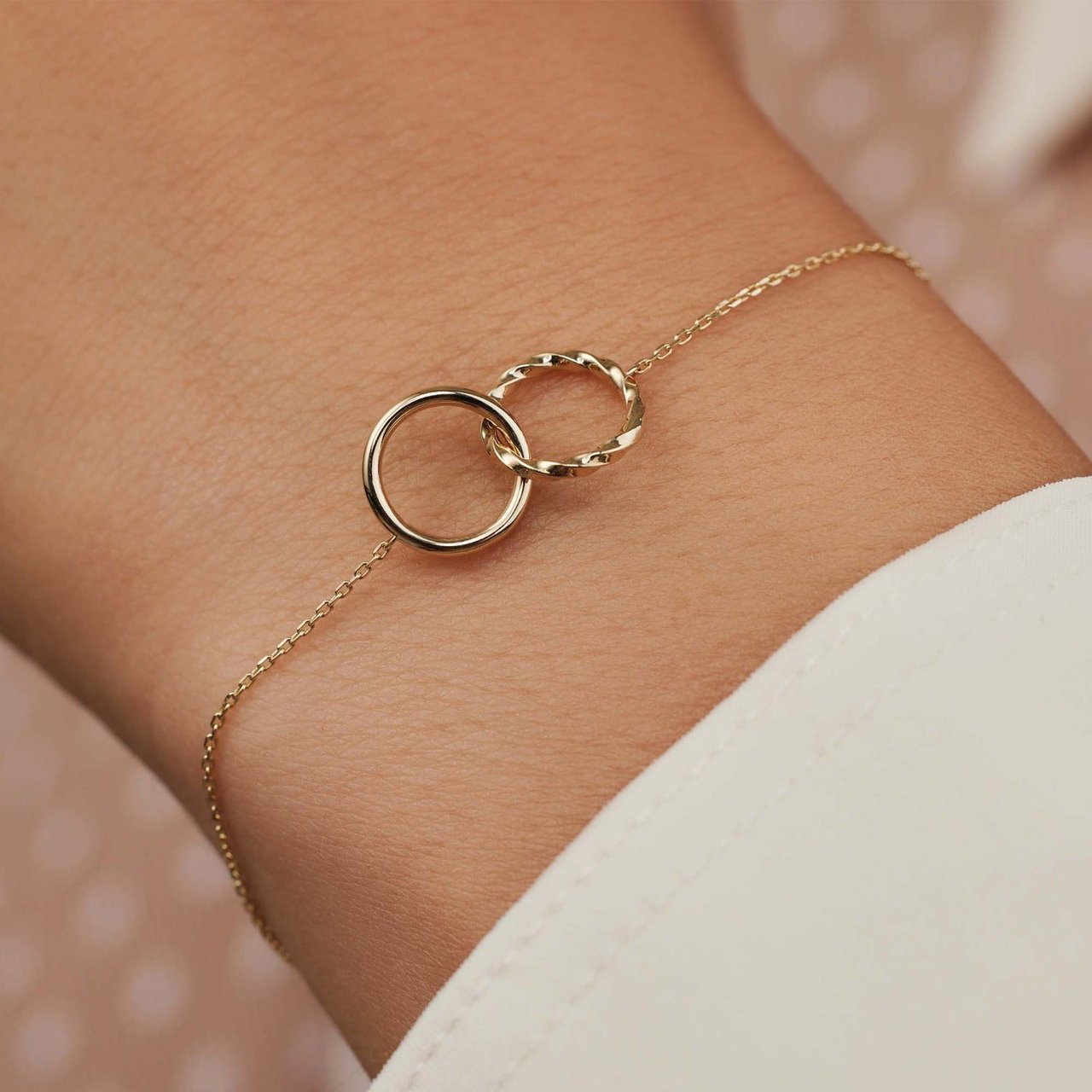 Isabel Bernard Rivoli Lisan - Armband - Goud Goud