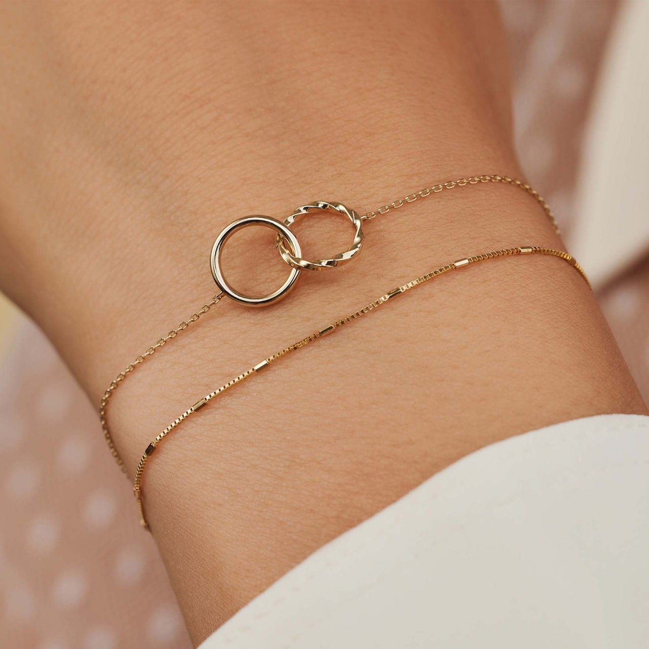 Isabel Bernard Rivoli Lisan - Armband - Goud Goud