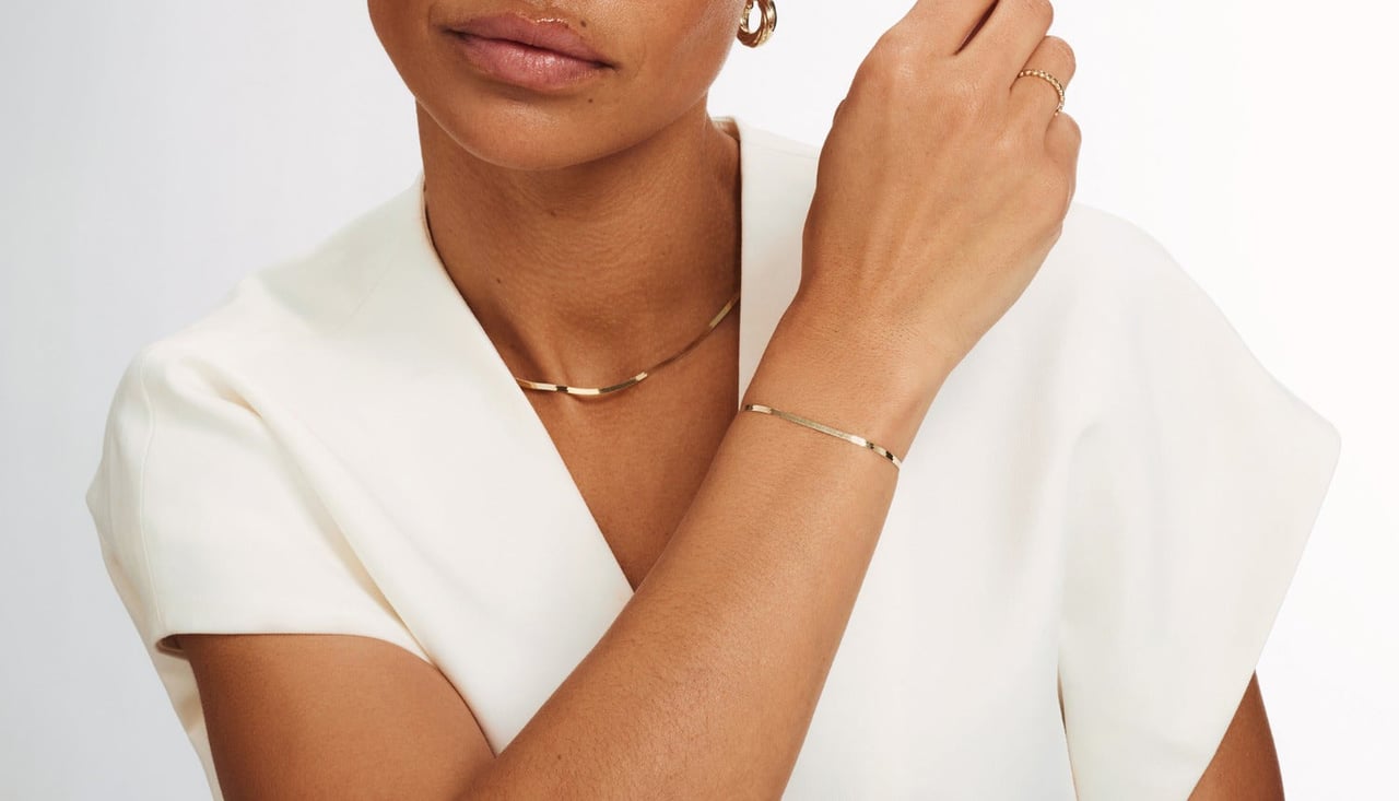 Isabel Bernard Aidee Leontine - Armband - Goud Goud