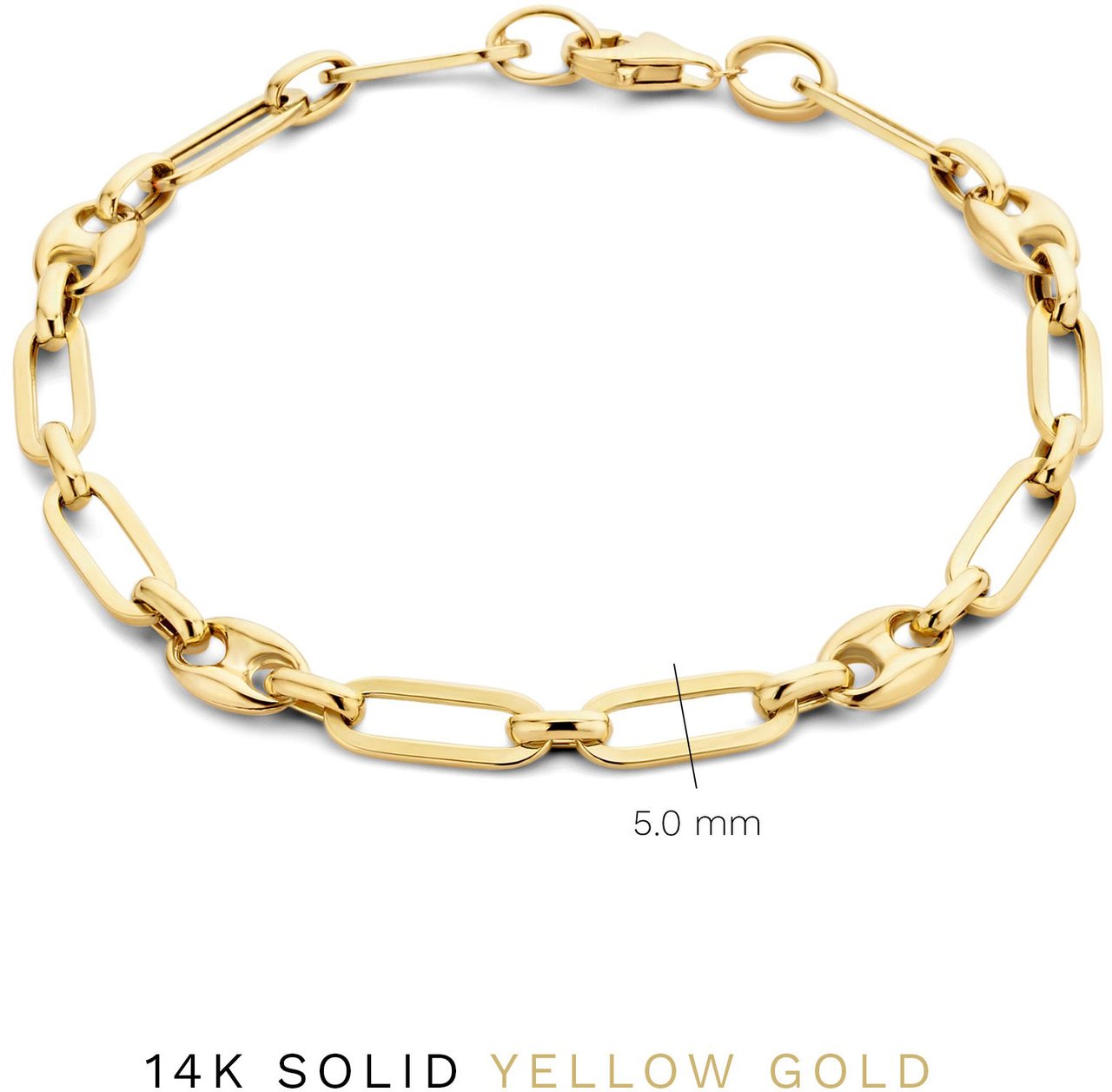 Isabel Bernard Aidee Demie - Armband - Goud Goud