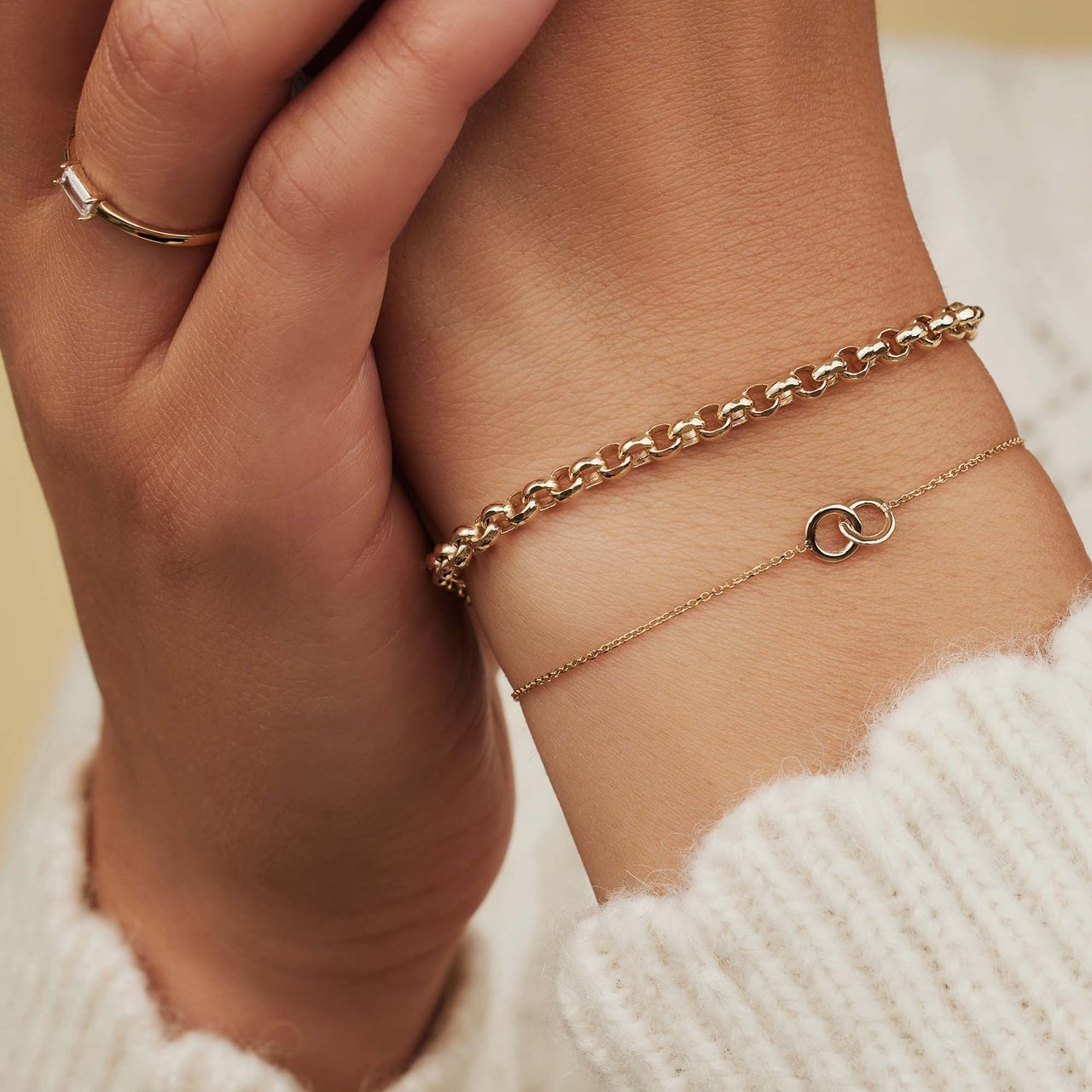 Isabel Bernard Le Marais Zoe - Armband - Goud Goud