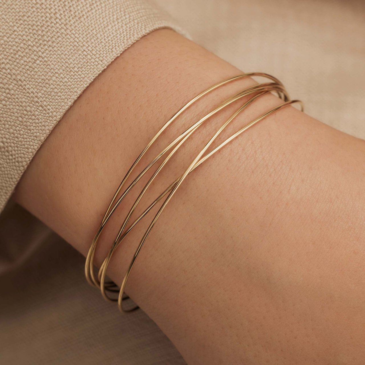 Isabel Bernard Cour d'Honneur Adora - Armband - Goud Goud