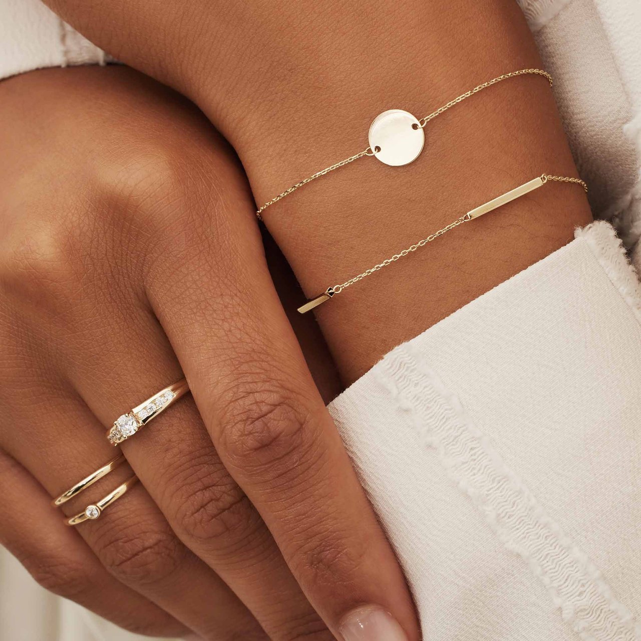 Isabel Bernard Le Marais Jeanne - Armband - Goud Goud