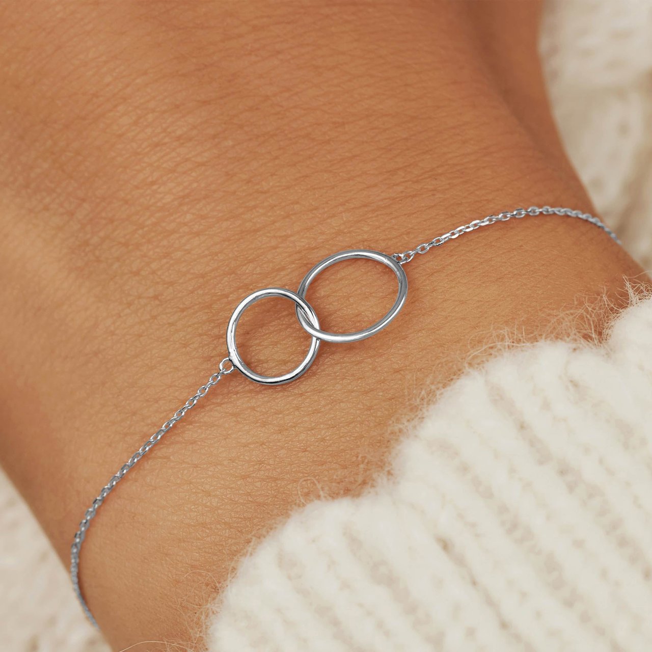 Isabel Bernard Saint Germain Loulou - Armband - Witgoud Zilver