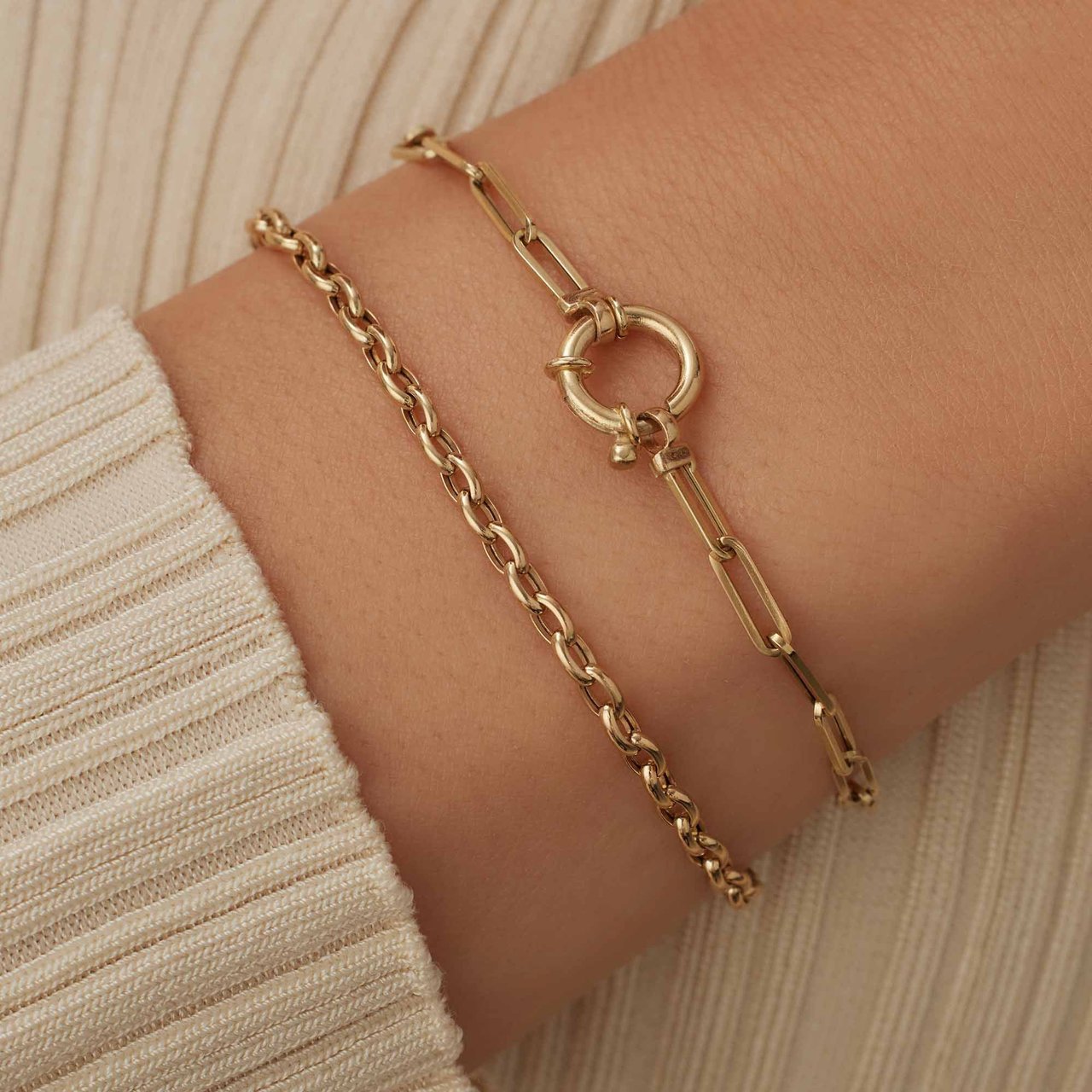 Isabel Bernard Aidee Camille - Armband - Goud Goud