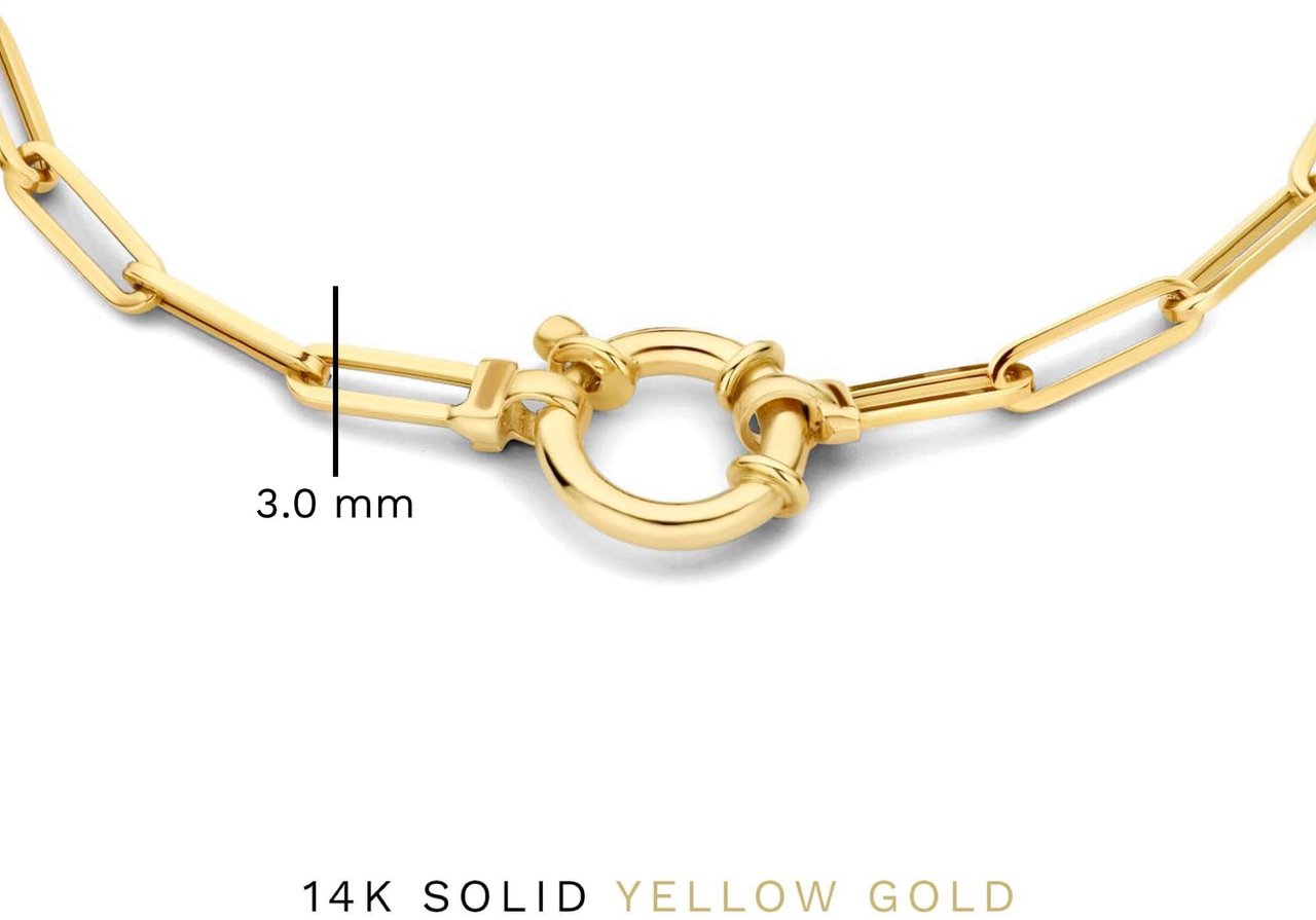 Isabel Bernard Aidee Odile - Armband - Goud Goud