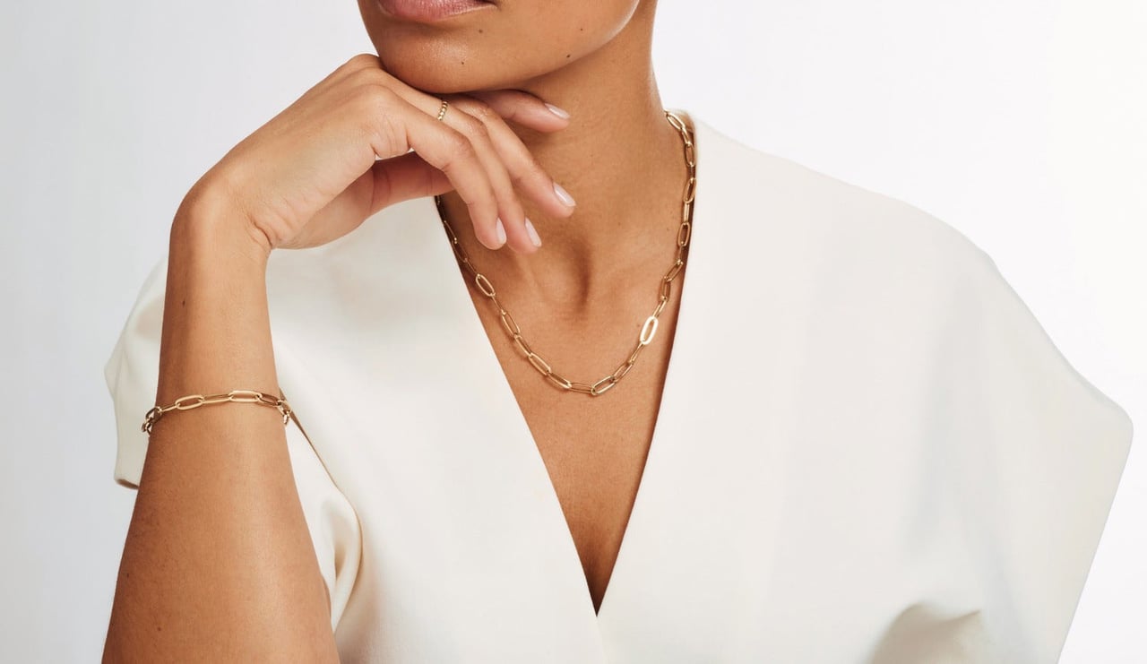 Isabel Bernard Aidee Odile - Armband - Goud Goud