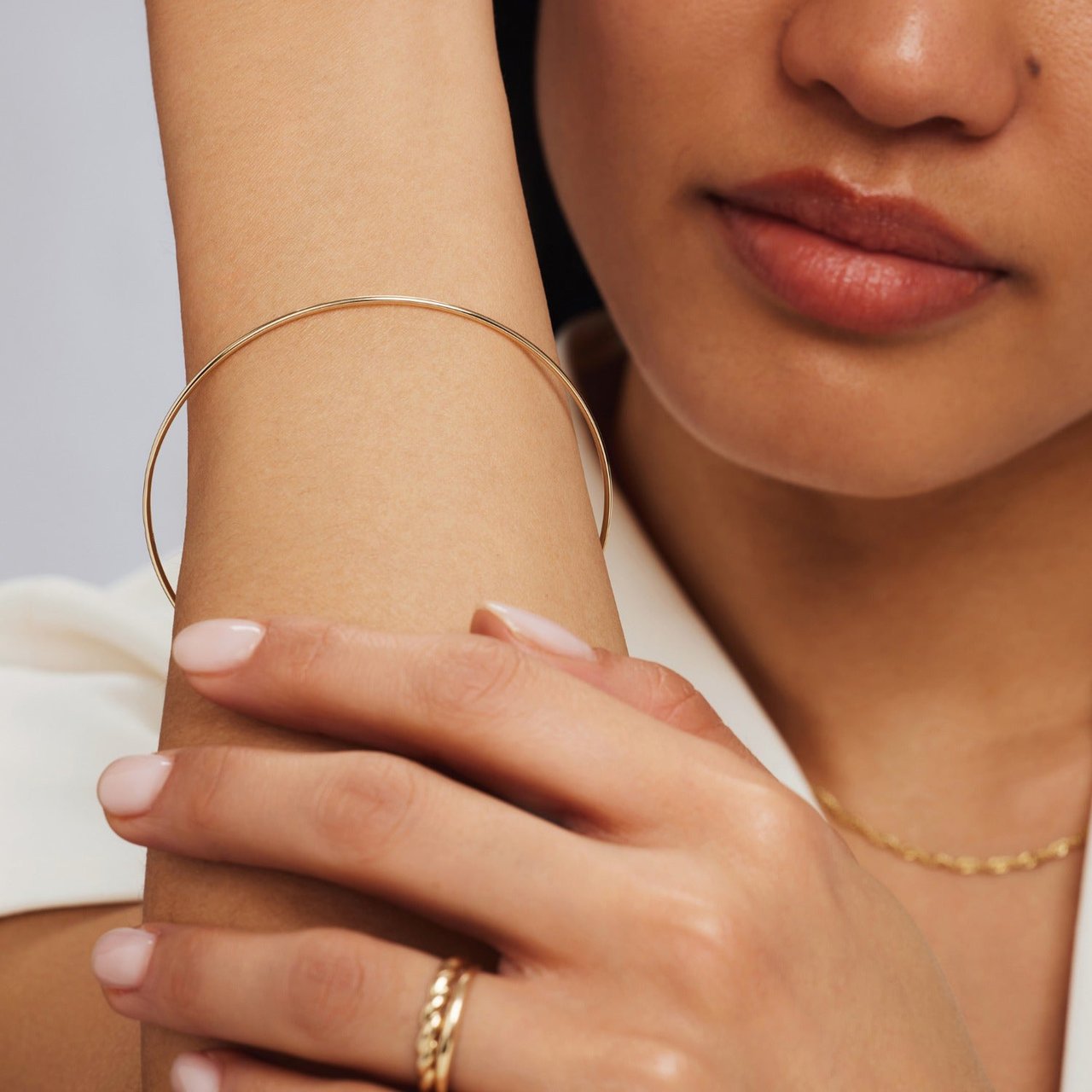 Isabel Bernard Rivoli Meline - Armband - Goud Goud