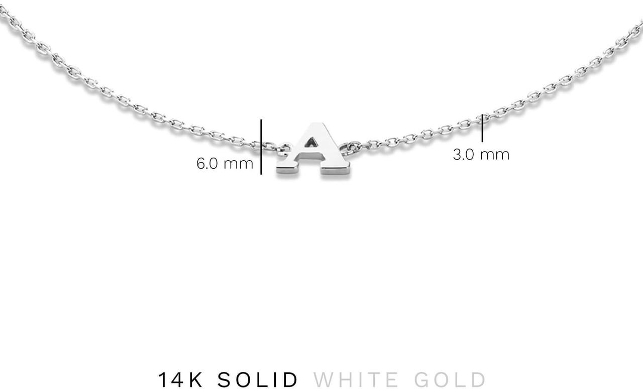 Isabel Bernard Saint Germain Rachel - Armband - Witgoud - Letter Z Zilver