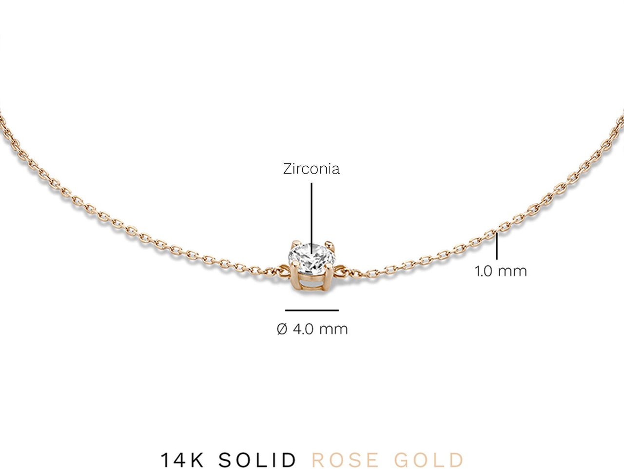 Isabel Bernard La Concorde Apolline - Armband - Roségoud Roze