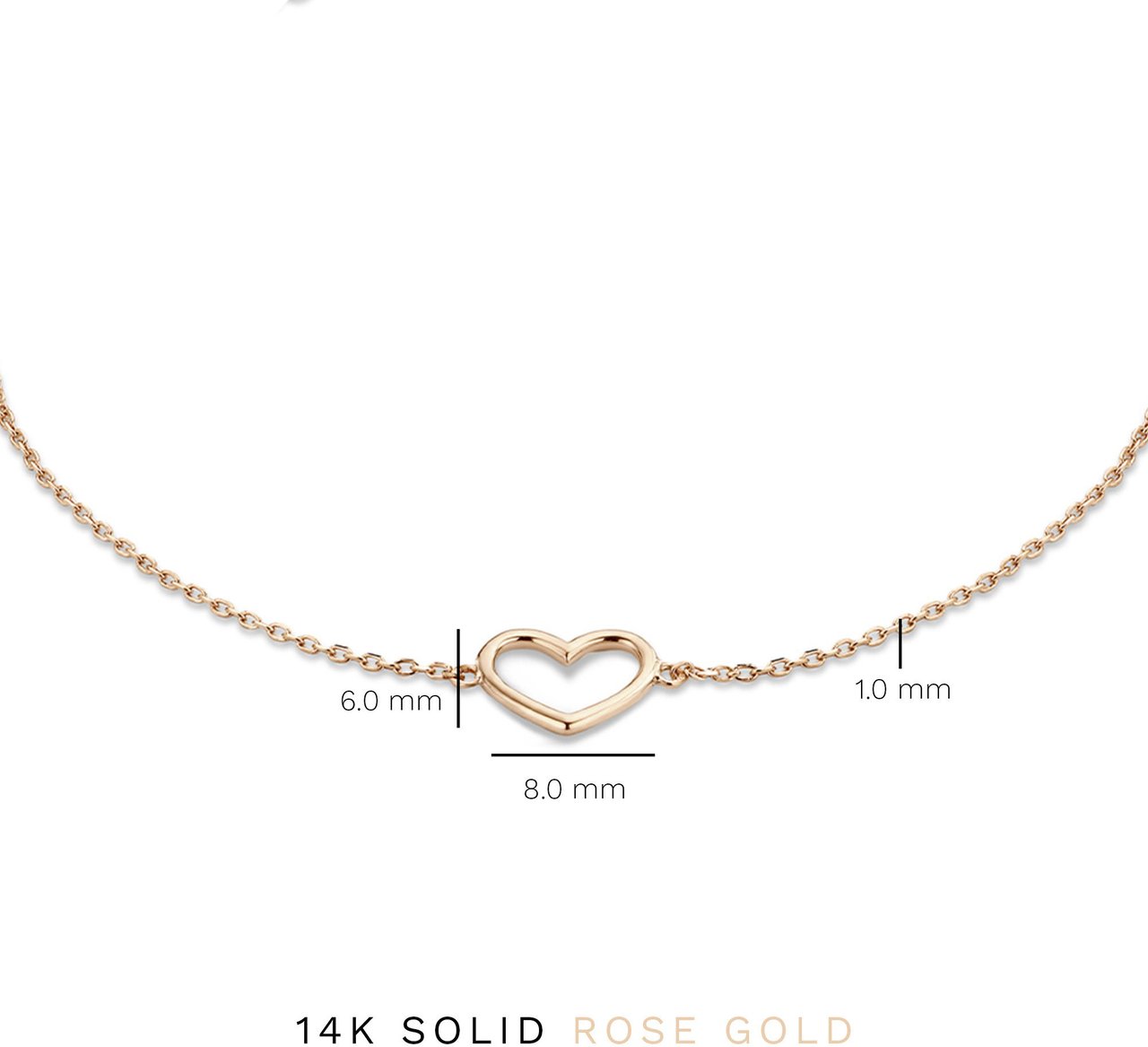 Isabel Bernard Belleville Amore - Armband - Goud Roze