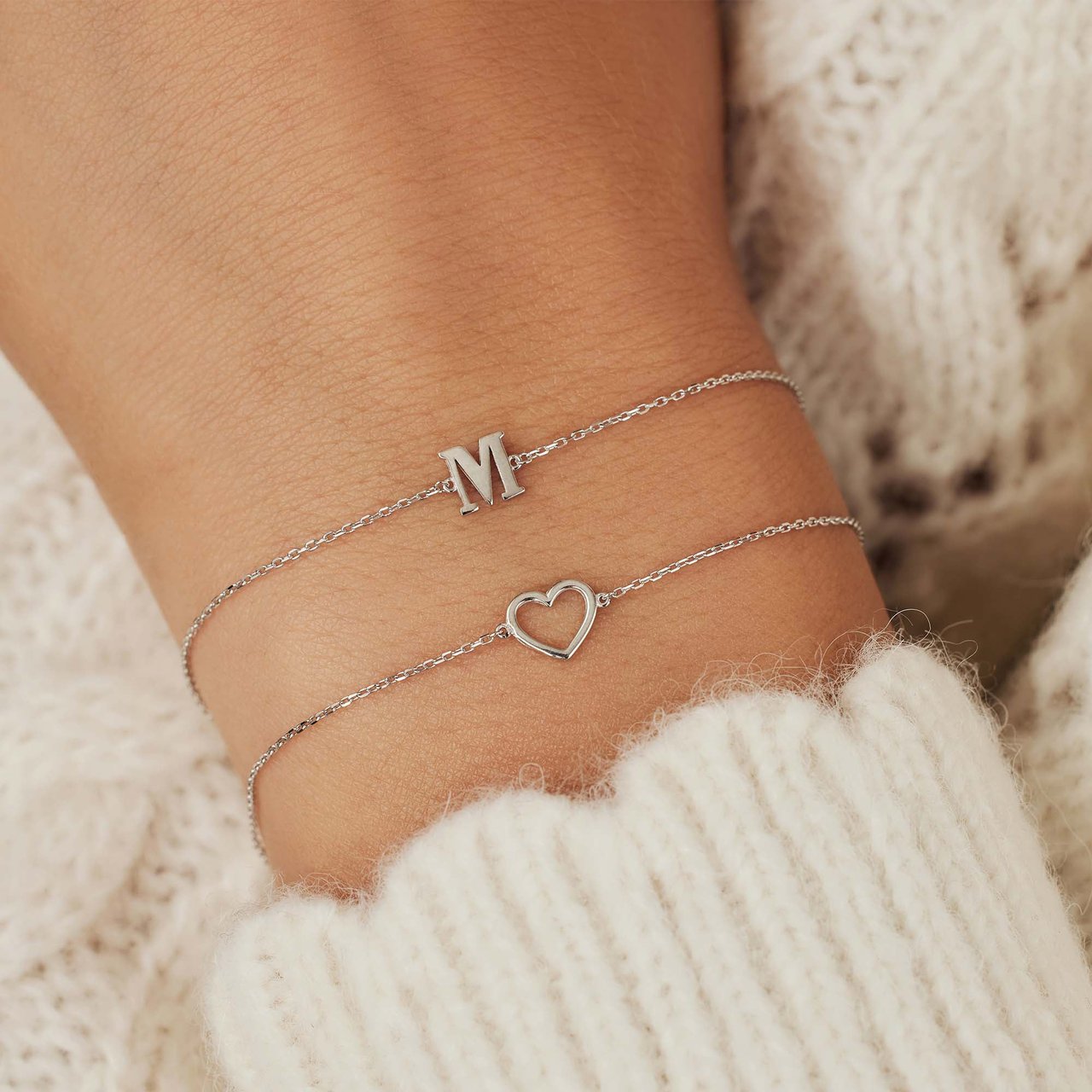 Isabel Bernard Belleville Amore - Armband - Goud Zilver