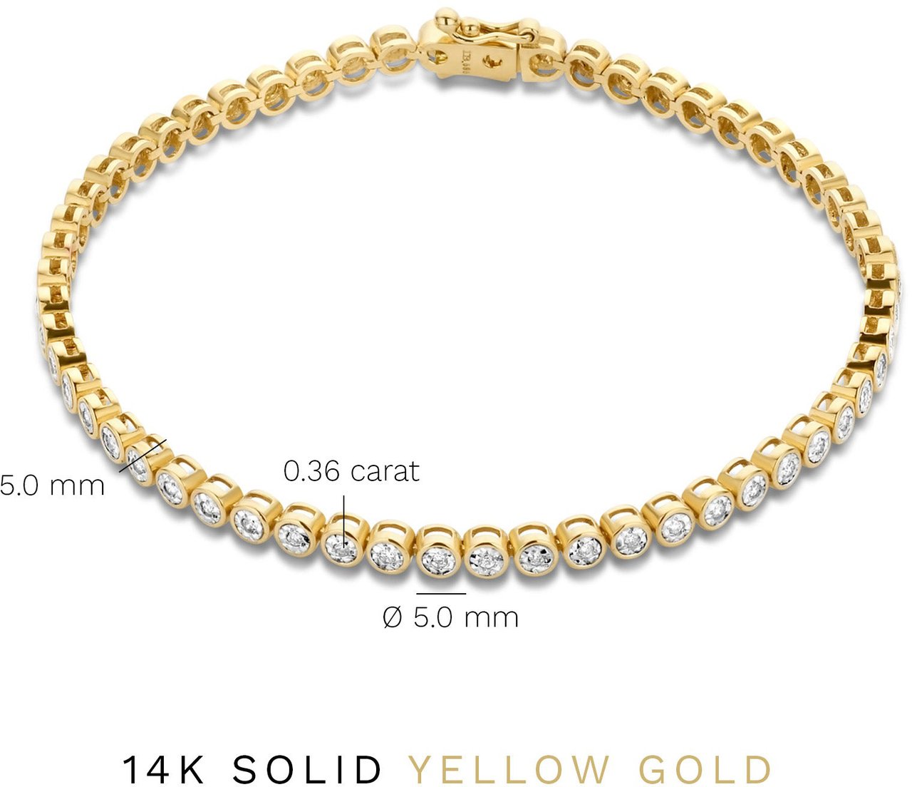 Isabel Bernard De la Paix Alfie - Armband - Goud Goud