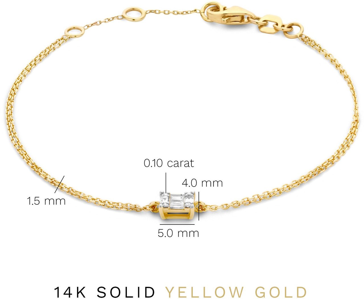 Isabel Bernard De la Paix Maxime - Armband - Goud Goud