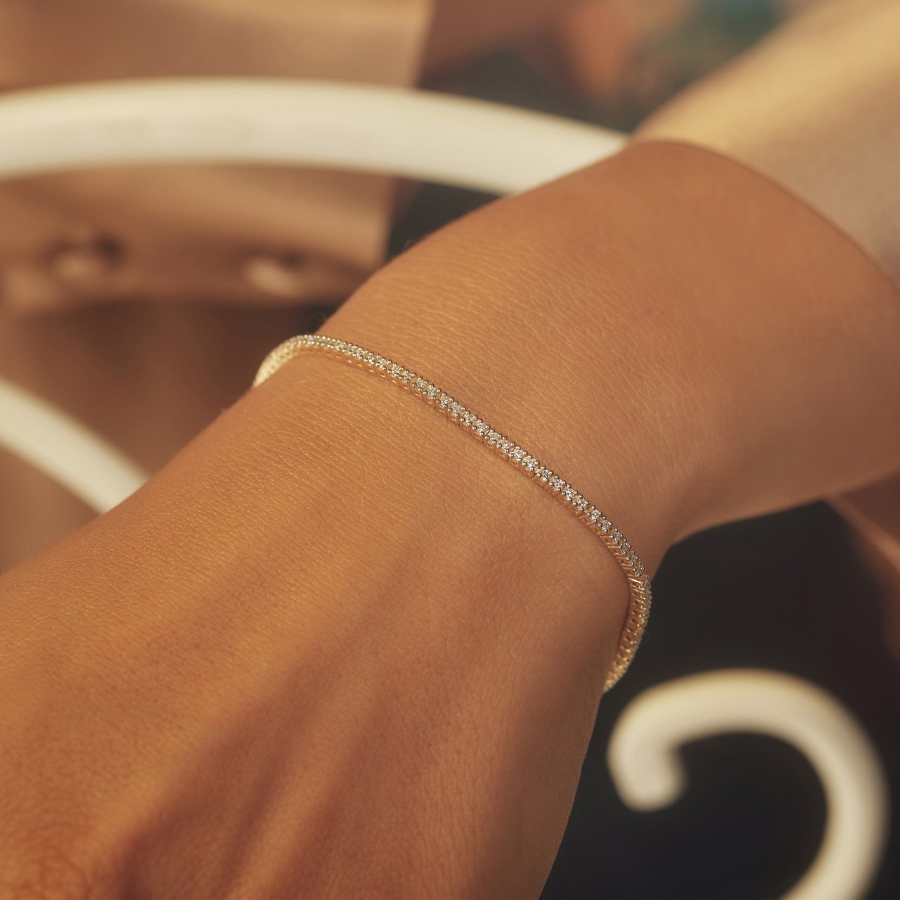 Isabel Bernard De la Paix Madeline Armband met Diamant Goud