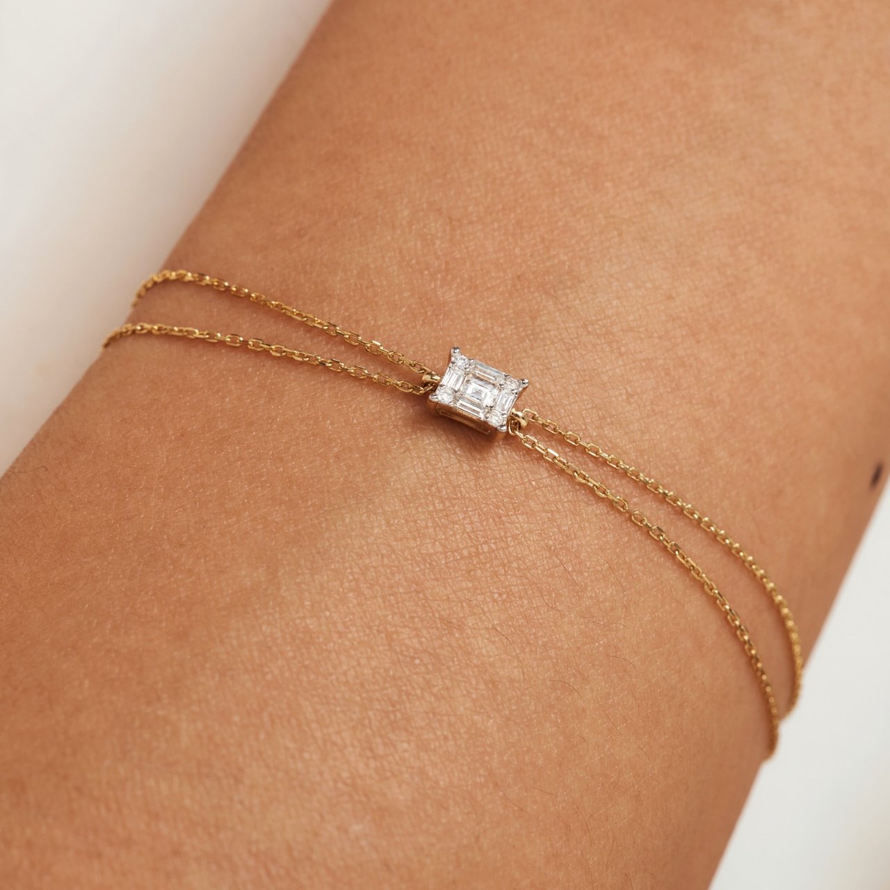 Isabel Bernard De la Paix Maxime Armband met Diamant Goud