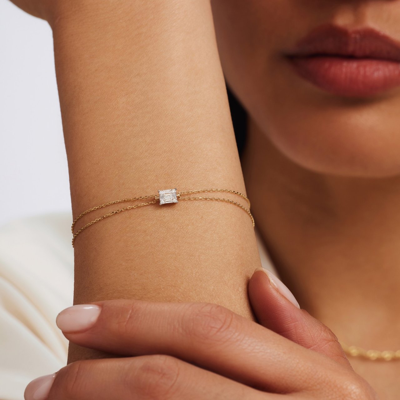 Isabel Bernard De la Paix Maxime Armband met Diamant Goud