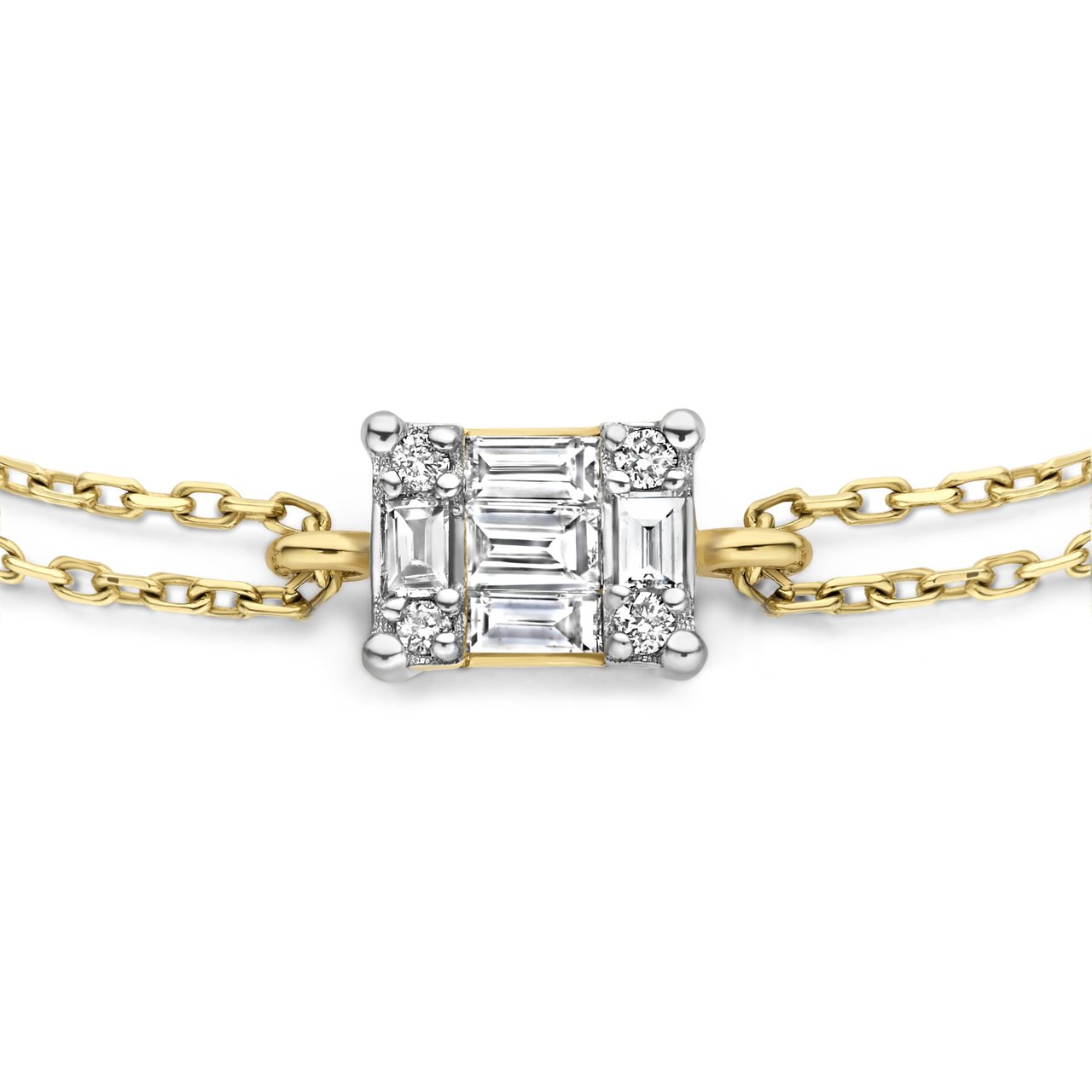 Isabel Bernard De la Paix Maxime Armband met Diamant Goud
