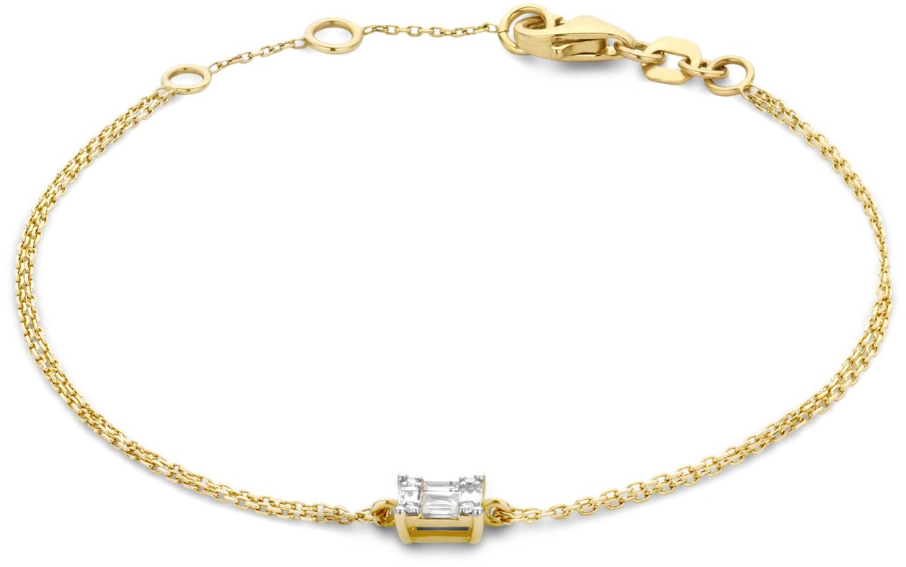 Isabel Bernard De la Paix Maxime Armband met Diamant Goud
