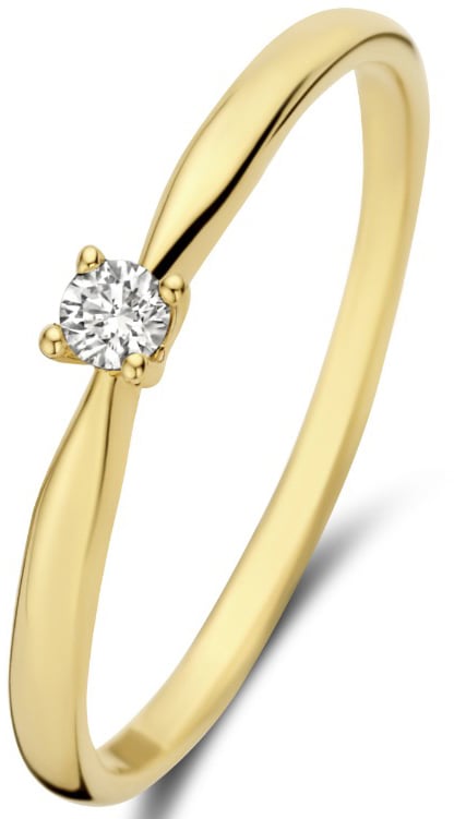 Isabel Bernard De la Paix Céline Ring met Diamant Goud