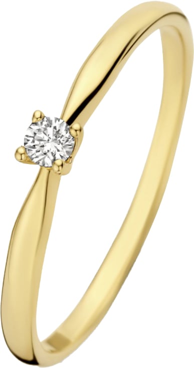 Isabel Bernard De la Paix Céline Ring met Diamant Goud