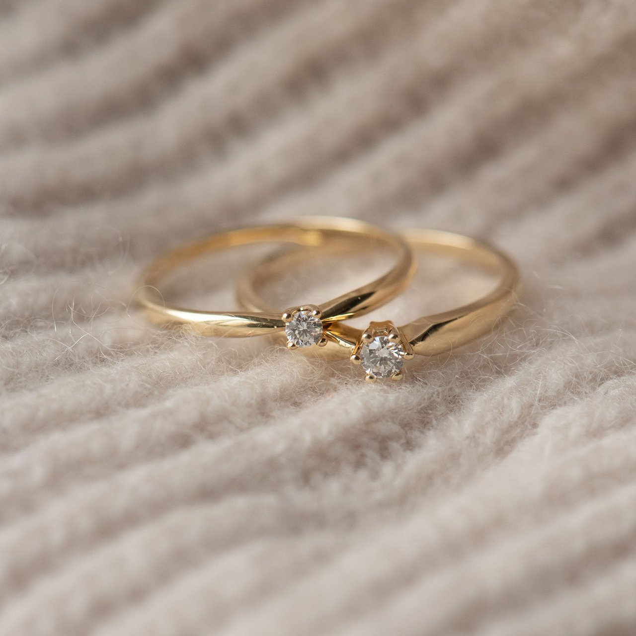 Isabel Bernard De la Paix Celesse Ring met Diamant Goud