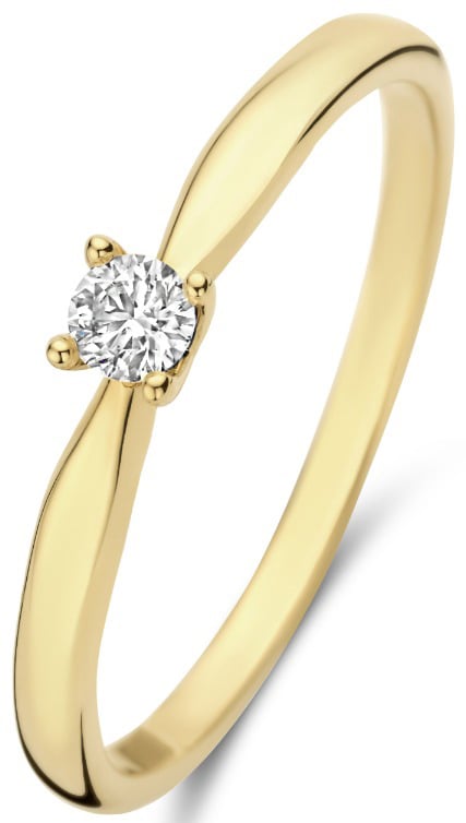 Isabel Bernard De la Paix Christine Ring met Diamant Goud