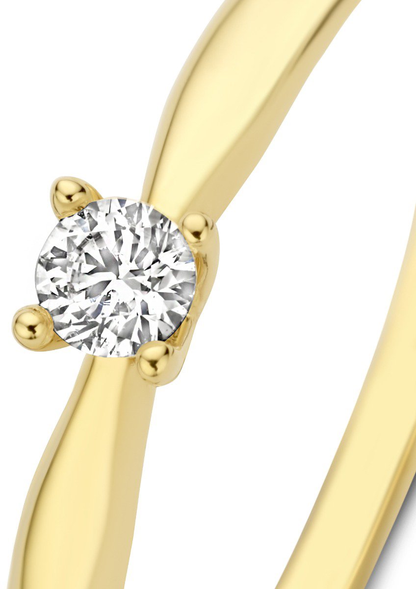 Isabel Bernard De la Paix Christine Ring met Diamant Goud