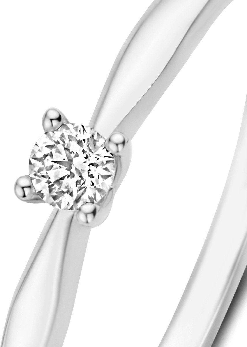 Isabel Bernard De la Paix Celesse Ring met Diamant Zilver