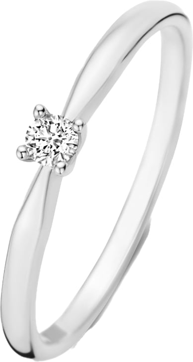 Isabel Bernard De la Paix Celesse Ring met Diamant Zilver